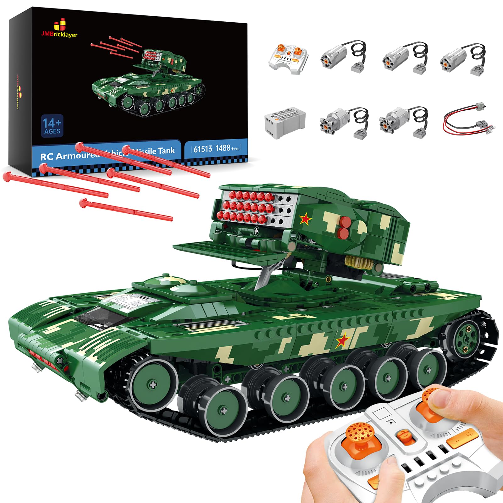 new ellegi 　電動ミサイル戦車　イタリア製　ブリキ　レトロ玩具 new ellegi 電動ミサイル戦車 イタリア製 ブリキ レトロ玩具